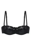 Dolce & Gabbana Women Bra In Silk And Lace In Black