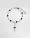 Dolce & Gabbana Bracelet With Cross And Spheres