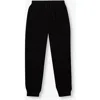 Dolce & Gabbana Logo-patch Cotton Track Pants In Black