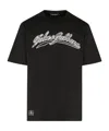 Dolce & Gabbana Men Short Sleeve T-shirt With Logo In Black