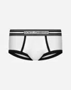 Dolce & Gabbana Logo-waistband Jersey Boxers In ホワイト