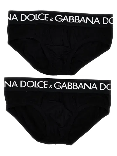 Dolce & Gabbana Brando 2-pack Briefs In Black
