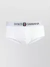 Dolce & Gabbana Brando Cotton Briefs Featuring Contoured Pouch In White