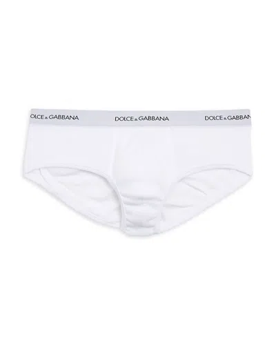 Dolce & Gabbana Brando Cotton Briefs In White