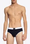 Dolce & Gabbana Brando David Swim Briefs In Navy
