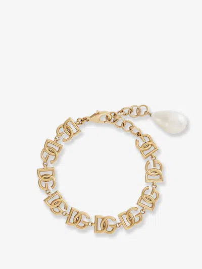 Dolce & Gabbana Brass Bracelet In Gold