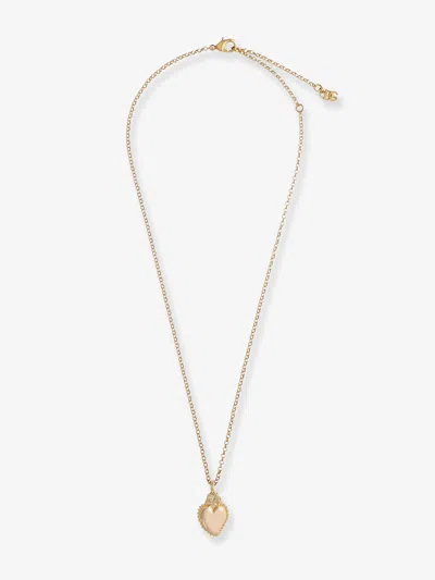 Dolce & Gabbana Heart-pendant Necklace In Gold