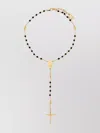 Dolce & Gabbana Rosary-style Necklace In Gold