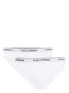 Dolce & Gabbana Briefs With Logo In White