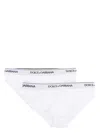 Dolce & Gabbana Briefs With Logo In White
