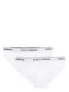 Dolce & Gabbana Bi-pack Slip In White