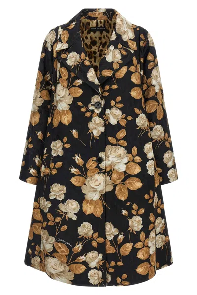DOLCE & GABBANA BROCADE COAT