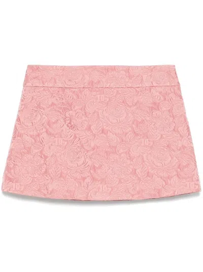 DOLCE & GABBANA DOLCE & GABBANA BROCADE MINI SKIRT