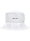 Dolce & Gabbana Broderie-anglaise Bucket Hat In White