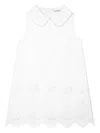 Dolce & Gabbana Broderie Anglaise Dress In White
