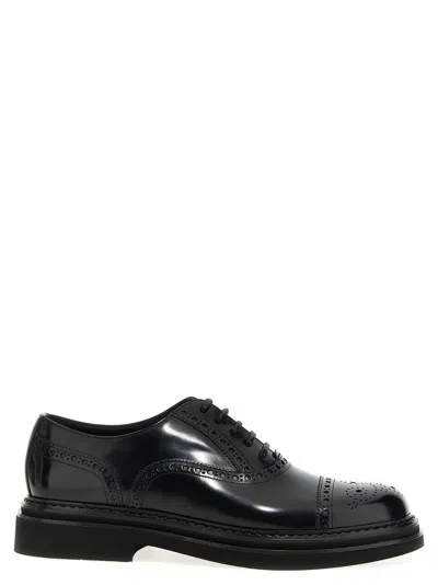 DOLCE & GABBANA BROGUE LACE UP SHOES