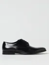 Dolce & Gabbana Leather Derby. In Black