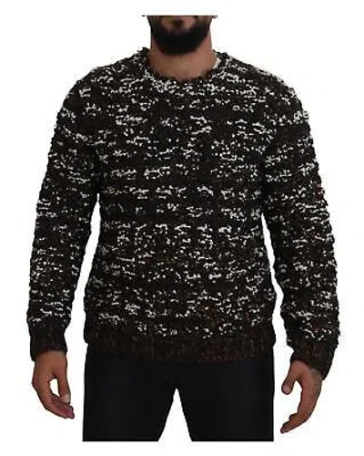 Pre-owned Dolce & Gabbana Bronzefarbener Wollpullover - Sweaters - Brown -size 44 In Braun