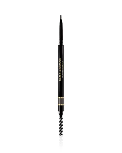 Dolce & Gabbana Brow Restyler Fill & Shape Micro Brow Pencil In Dark Brown (neutral Medium Brown)