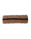 Dolce & Gabbana Brown Black Fleece Wool Head Band Hat Men In Black And Brown