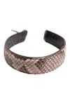 Dolce & Gabbana Brown Exotic Leather Handbag Accessory Shoulder Strap In Brown