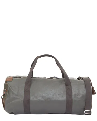 Pre-owned Dolce & Gabbana Brown Leather 2005 Duffel Bag (authentic Pre-loved)