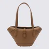 Dolce & Gabbana Brown Shoulder Bag With Two Top Handles And Buckle Closure On The Front