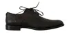 Dolce & Gabbana Brown Leather Laceups Dress Mens Men's Shoes In Brown