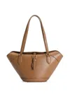 Dolce & Gabbana Brown Leather Tote Bag