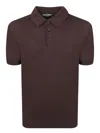 Dolce & Gabbana Polo In Brown