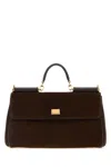 Dolce & Gabbana Brown Suede My Sicily Handbag In Brown