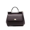 Dolce & Gabbana Women Sicily Large Tote Bag In Brown