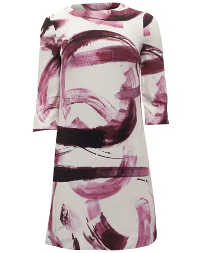 Dolce & Gabbana Brush Stroke Printed Mini Dress (authentic Pre-loved) In White