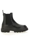 DOLCE & GABBANA BRUSHED LEATHER BOOT