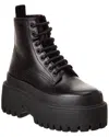 Dolce & Gabbana Black Logo Plaque Boots In Black