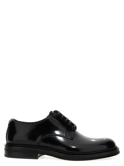 Dolce & Gabbana Leather Derby In Black