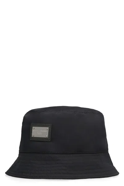 Dolce & Gabbana Bucket Hat In Black