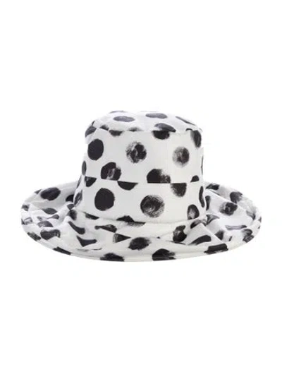 Pre-owned Dolce & Gabbana Bucket Hat In White