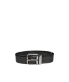 Dolce & Gabbana Buckle Belt In Black