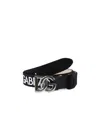 Dolce & Gabbana Buckle Belt In Black