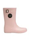 Dolce & Gabbana Buckle-detail Rain Boots In Pink