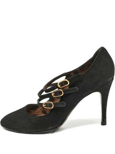 Pre-owned Dolce & Gabbana Buckle-strap Pumps