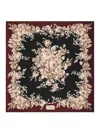Dolce & Gabbana Silk Twill Scarf In Black