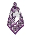 Dolce & Gabbana Maiolica Print Scarf