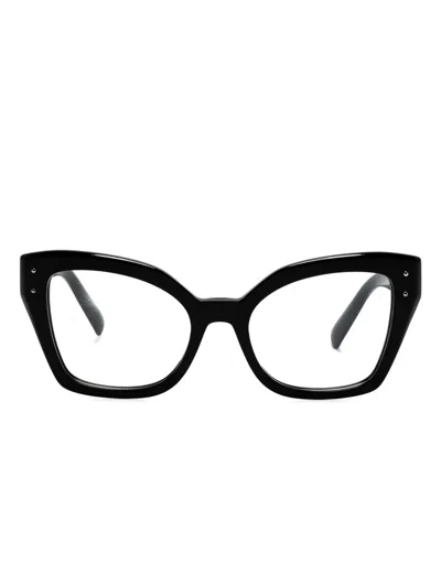 Dolce & Gabbana Black Acetate Optical Glasses