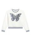 Dolce & Gabbana Butterfly-motif Sweatshirt In White