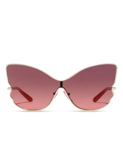 Dolce & Gabbana Kids' Butterfly-shaped Sunglasses In Pink