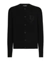 Dolce & Gabbana Button-down Cardigan In Black