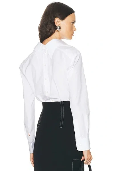 Dolce & Gabbana Button Down Shirt In White