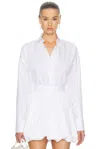Dolce & Gabbana Button Down Shirt In Optical White
